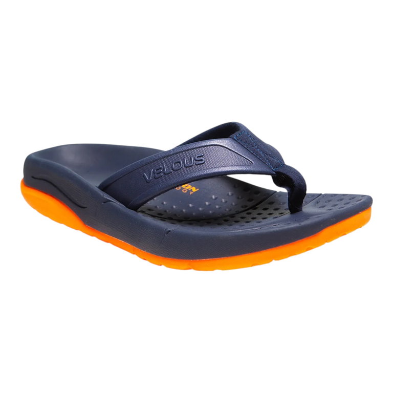 VELOUS Zehensandale Active Flip - navyblau/neonorange - 1 Paar